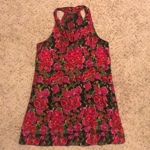 Designer “Velvet” Floral Dress
